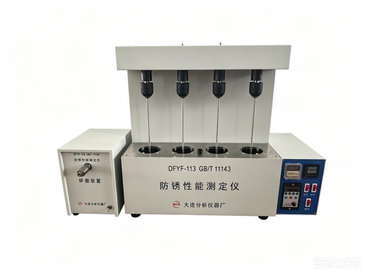 DFYF-113 Liquid Phase Corrosion Rust Prevention Performance Tester (4-Station, ASTM D665 / GB/T 11143)