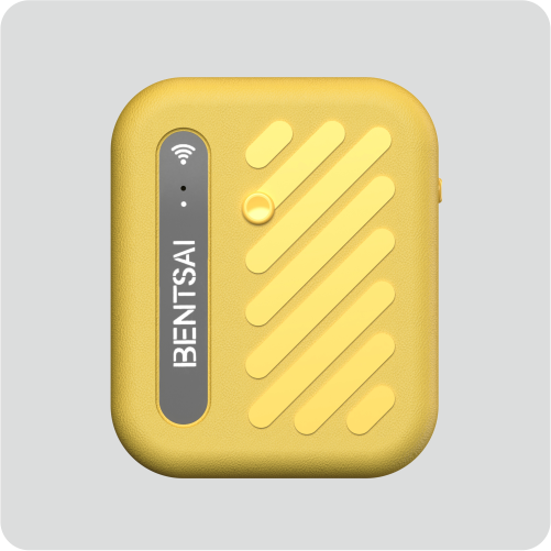 Yellow Mini Handheld Portable Inkjet Printer