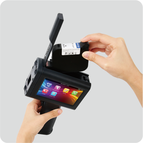 Portable Handheld Inkjet Printer Barcode QRcode Online Conveyor Belt Coding Printer