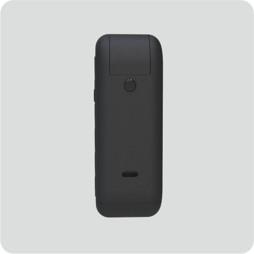 Mini stampante portatile wireless a getto d'inchiostro portatile nera