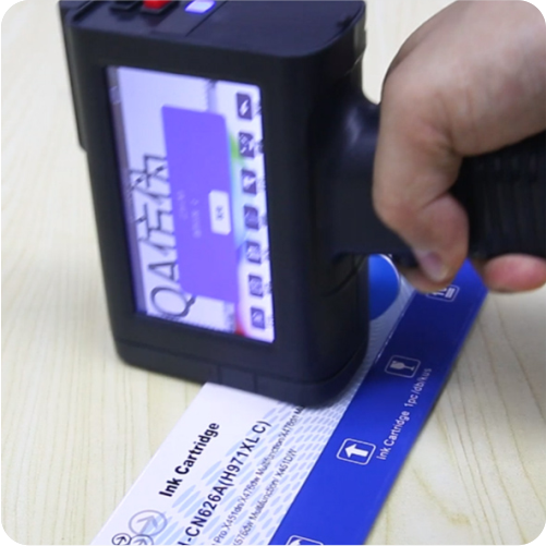 Stampante a getto d'inchiostro portatile Macchina per codifica a getto d'inchiostro da mezzo pollice da 12,7 mm