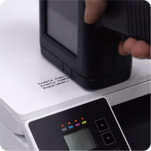 Ręczna drukarka atramentowa o średnicy pół cala i średnicy 12,7 mm. Maszyna kodująca do drukarek atramentowych