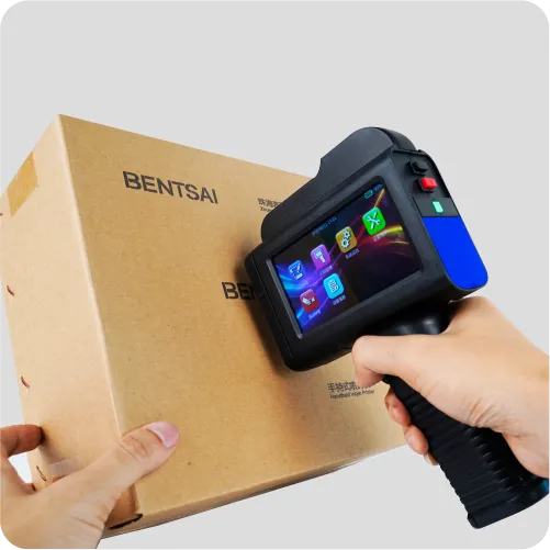 Bentsai B35 Handheld Inkjet Printer (1-Inch, 25.4mm) – Malaking Character, Logo, Graphics, at QR Code para sa Plastic, Glass, at Metal