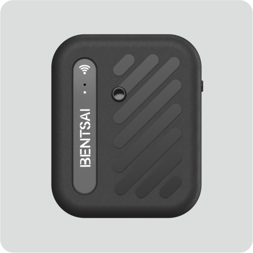 Foto Printer Inkjet Nirkabel Portabel Genggam Mini Hitam