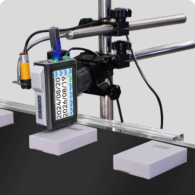 Impressora jato de tinta portátil série Bentsai 6205/6210 Impressora de código QR com data de validade portátil