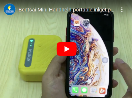 Membuka Kotak dan Panduan Pengguna untuk Printer Inkjet Portabel Mini BENTSAI B10