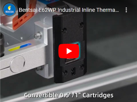 Bentsai E62WP Industrial Inline Thermal Inkjet Printer Waterproof Coding Printer for GS1 Printing