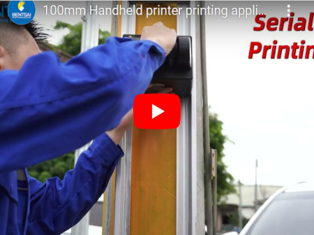 100 mm-es kézi nyomtató elektromos oszlopokhoz