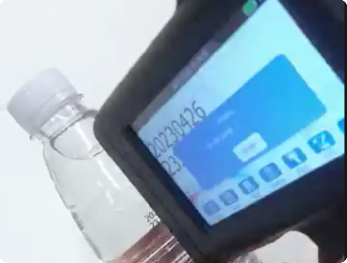 Pencetakan Bentsai 6105 pada botol plastik, baja tahan karat dan gelas sekali pakai