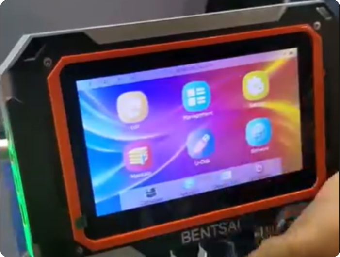 Průmyslová inline tiskárna Bentsai E62P s 1palcovou tiskovou hlavou