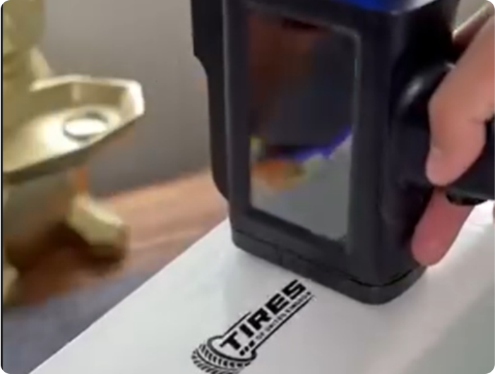 Bentsai 6105 Printer inkjet portabel genggam dengan pelat pemosisian