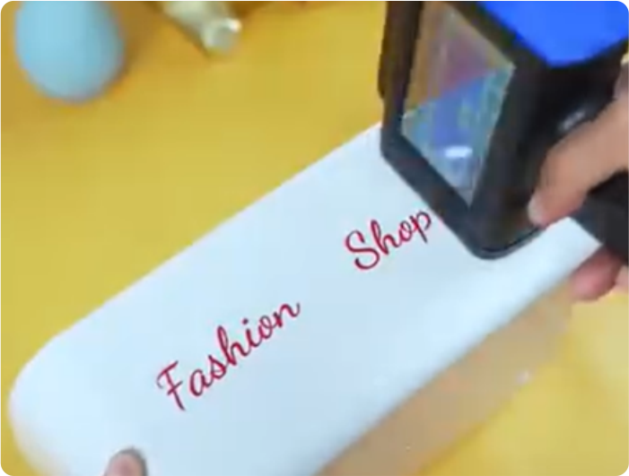 Printer inkjet genggam encoder portabel Bentsai B30 dan B35 dengan berbagai warna kartrid tinta