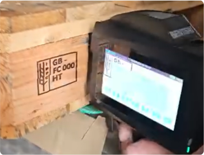 מדפסת הזרקת דיו ידנית בנטסאי B45 בגודל 2 אינץ' להדפסה על משטחים