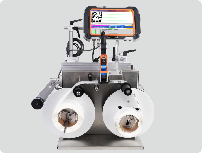 Foto's van de TIJ Label Rewinder