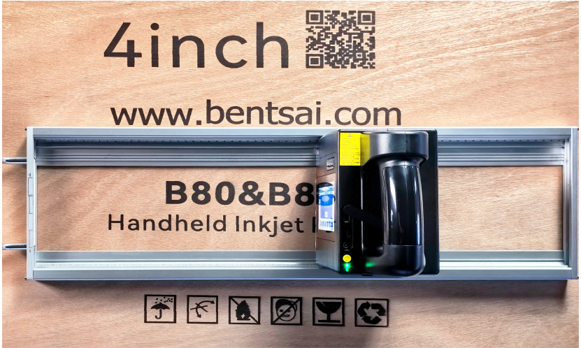 Coding and marking handheld printer