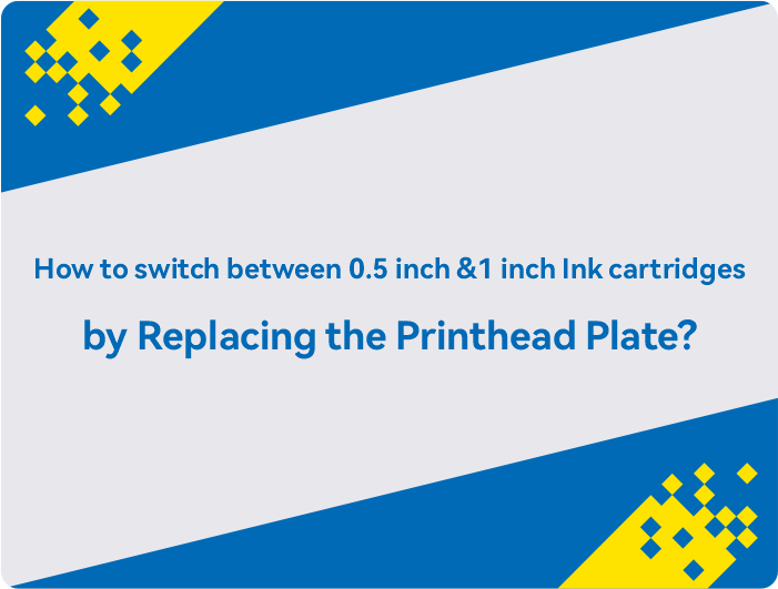 Cara mengganti kartrid tinta 0,5 inci & 1 inci tanpa subtitle