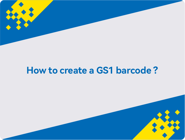 Cara membuat kode batang GS1