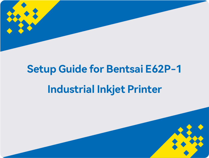 Oppsettveiledning for Bentsai E62P-1