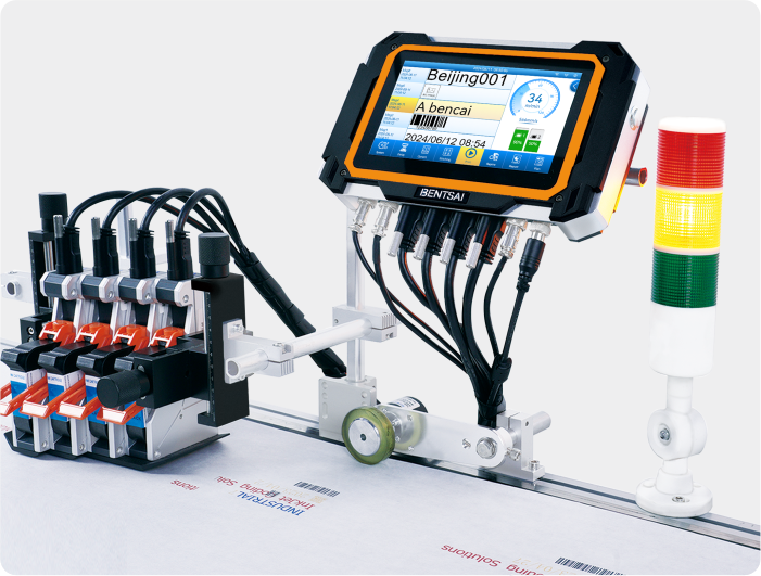 Imprimantă industrială în linie Bentsai seria E62 cu cântar