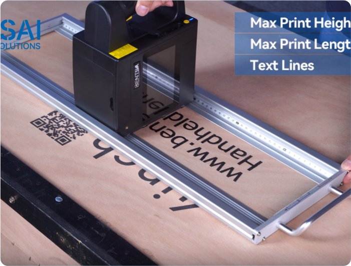 Bentsai B80 4-tums kodningsskrivare för träutskrift utan undertexter