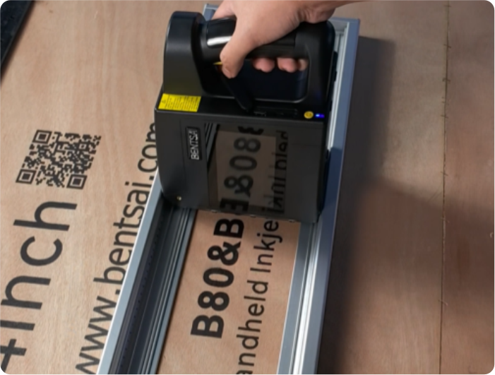 Bentsai B80 stampante a getto d'inchiostro TIJ da 4 pollici scatola di legno ca