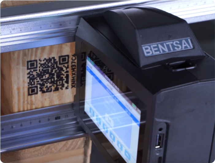 Codifica Bentsai B40 da 2 pollici su applicazione pallet