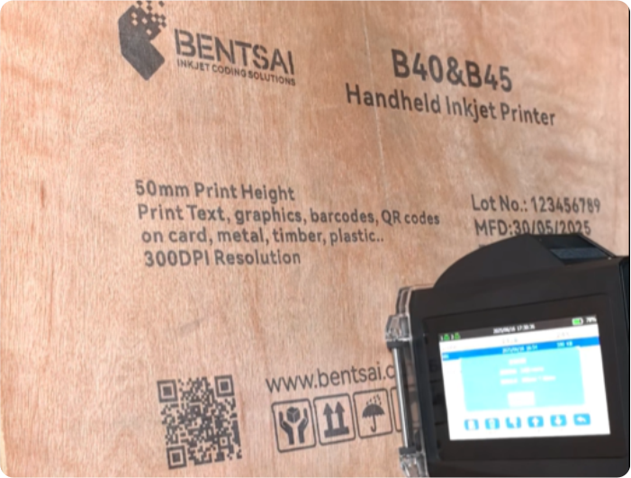 Bentsai B40 trälåda-app