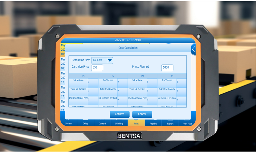 Supply Bentsai E64P Series High-Resolution Inkjet Printer