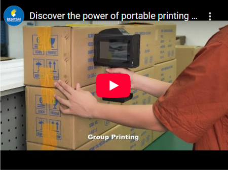 Bentsai B40 Dual Pens TIJ inkjet coding printer