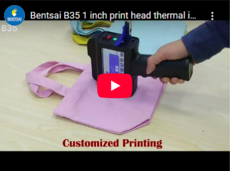 Mesin pengkodean printer inkjet termal kepala cetak Bentsai B35 1 inci