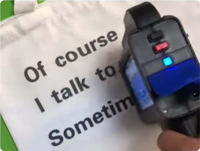 Printer encoder portabel genggam Bentsai 6105 yang dibuat khusus