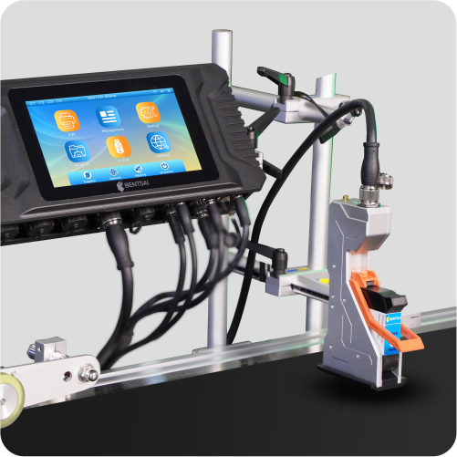 Bentsai E62WP Industrial Inline Thermal Inkjet Printer Waterproof Coding Printer for GS1 codes Database Printing