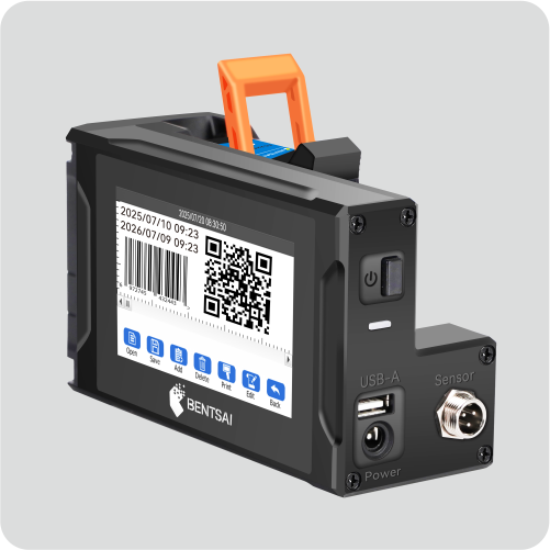 Bentsai E61P All-in-One Thermal Inkjet Coding Printer – For Expiry Dates, Batch Numbers, QR Codes, and Barcodes