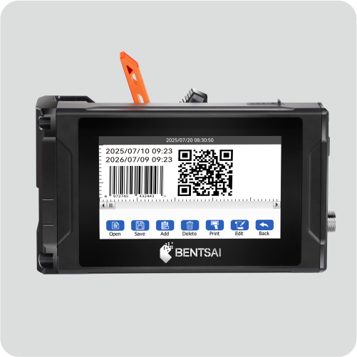 Bentsai E61P All-in-One Thermal Inkjet Coding Printer – For Expiry Dates, Batch Numbers, QR Codes, and Barcodes