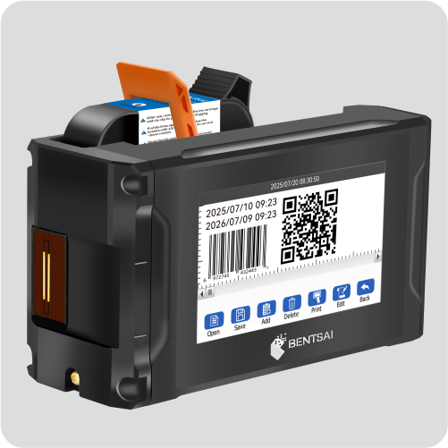 Bentsai E61P All-in-One Thermal Inkjet Coding Printer – For Expiry Dates, Batch Numbers, QR Codes, and Barcodes