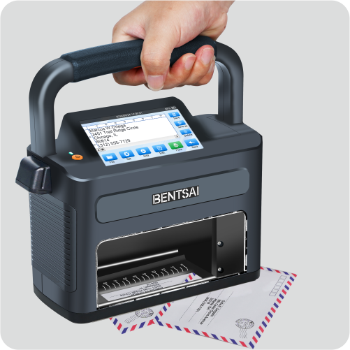 Bentsai B71S/B71XS håndholdt blekkskriver for stempel – berøringsskjermkoder med integrert skanner for fleksibel emballasje, QR-koder og industriell merking