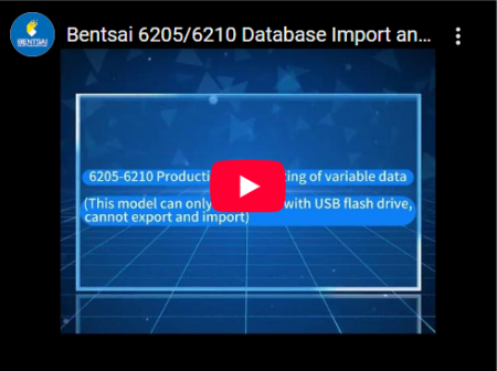 Tutorial Impor Basis Data dan Pencetakan Data Variabel Bentsai 6205/6210