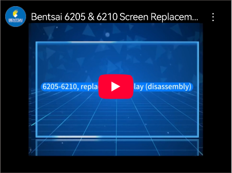 Anleitung zum Austausch des Bildschirms von Bentsai 6205/6210 | Einfache Selbstreparatur!