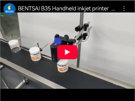 Imprimante jet d'encre portable BENTSAI B35 avec convoyeur