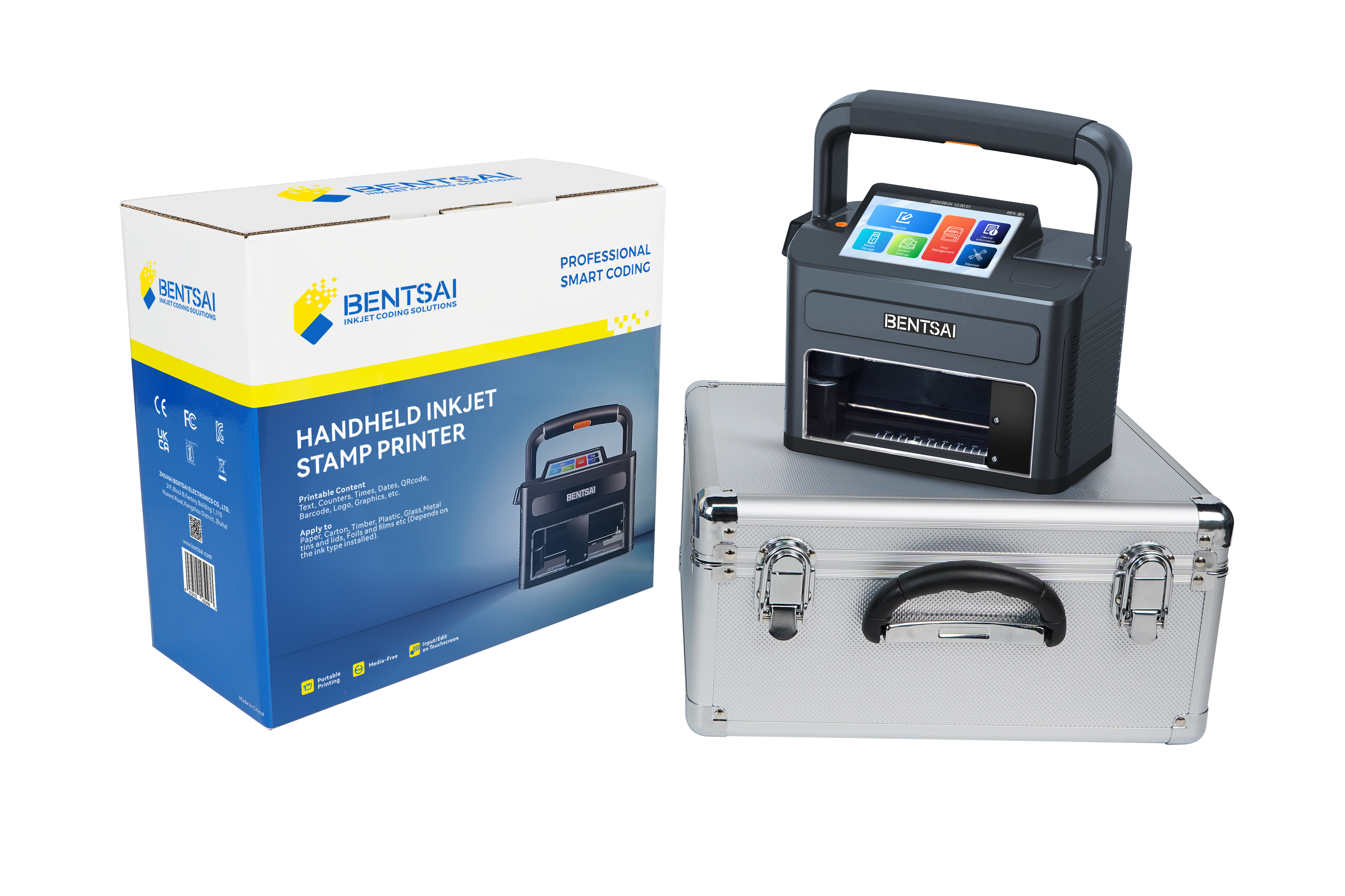 Handheld inkjet stamp printer Handheld inkjet stamp printer