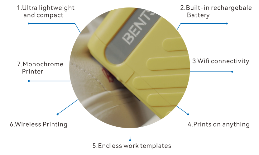 Fabrika Kullanımı İçin OEM El Tipi Mürekkep Püskürtmeli Yazıcı Çözümleri