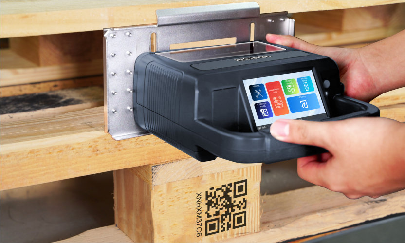 Handheld inkjet printer