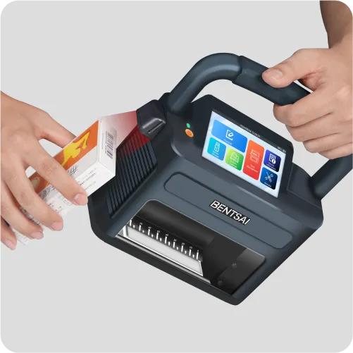Handheld inkjet printer