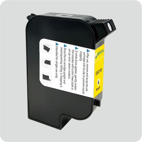 ES21B Compact 1-Inch Water-Based Ink Cartridge Specification Sheet