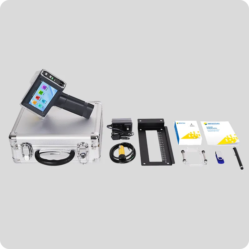 Handheld inkjet printer