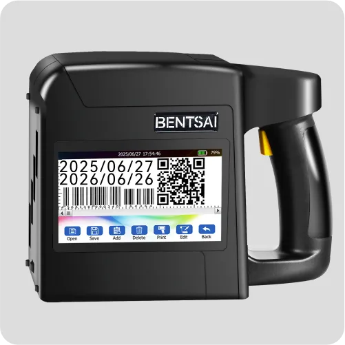 Handheld inkjet printer