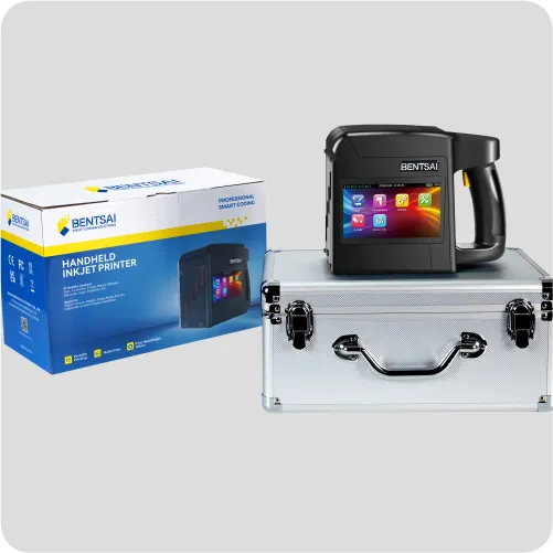 Handheld inkjet printer