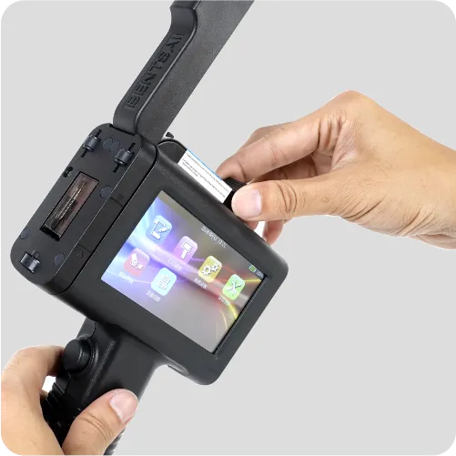 Handheld inkjet printer
