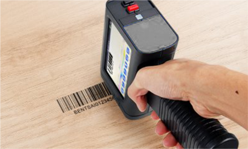 Handheld inkjet printer