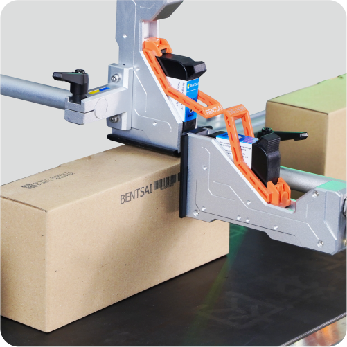 Printer Inkjet Termal Inline Industri Bentsai E62WP, Printer Pengkodean Tahan Air untuk Kode GS1 dan Pencetakan Basis Data
